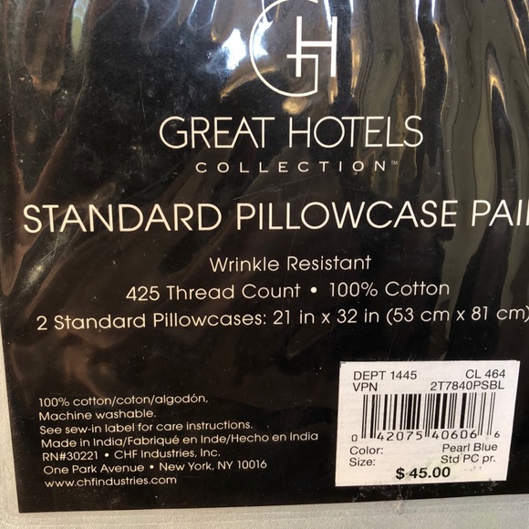 Luxury pillowcase set 425 thread count Great Hotel - Picture 4 of 4